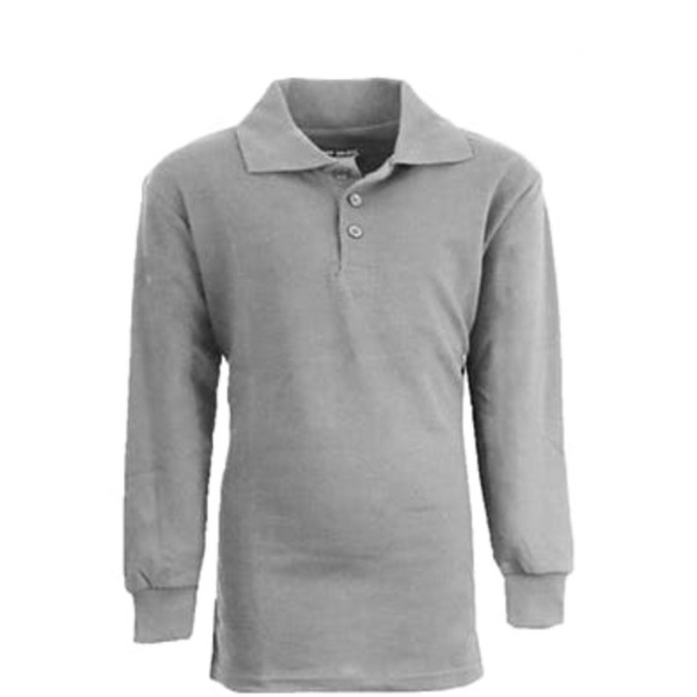 Galaxy Uniforms Long Sleeve Uniform Polo L
